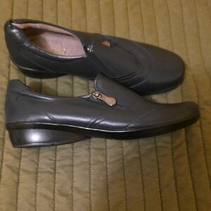 Women's Navy Leather Naturalizer N5 Comfort Shoes